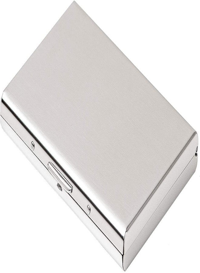 Brajin Metal Men's RFID Card Holder (Silver) - Image 5